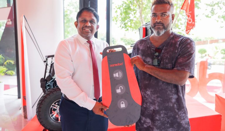 Ali Shareef of Hinnavaru Named Third ATV Winner in Ooredoo Maldives’ Hingaa Promotion