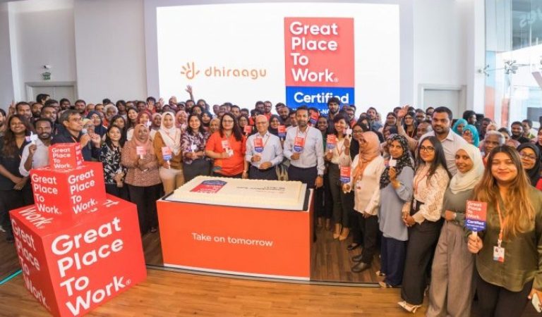 Dhiraagu Recognised as a Great Place to Work, Reinforcing Its People-First Leadership in the Maldives