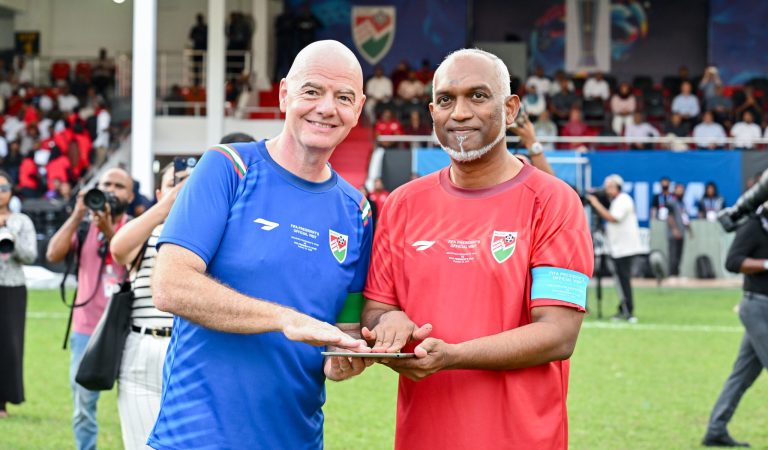 FIFA President Joins President Dr Muizzu for Kids' Football Festival Celebrating 75 Years of Maldivian Football 1