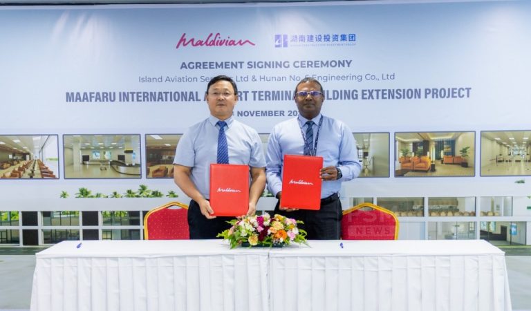 Island Aviation Services Signs Contract with Hunan No. 6 Engineering for Maafaru International Airport Expansion