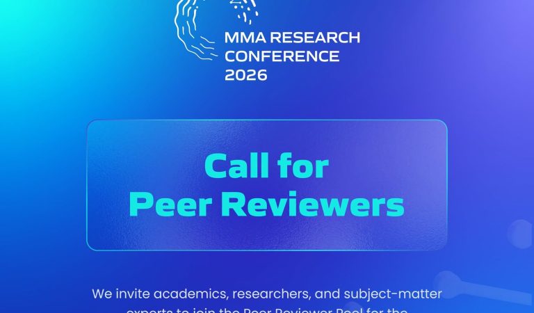 MMA Opens Applications for 2026 Research Conference Peer Reviewer Pool