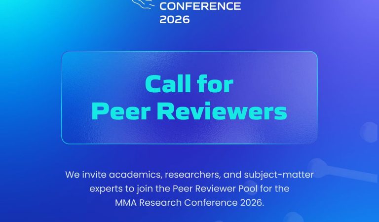 MMA Opens Applications for Peer Reviewer Pool for 2026 Research Conference