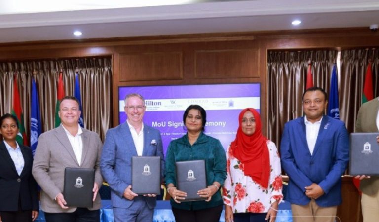 MNU Renews Partnership with Three Hilton Resorts to Expand Career Pathways for Maldivian Hospitality Students