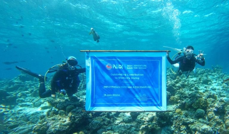 Maldives Celebrates Women in Diving with Month-Long PADI International Dive Event at OBLU NATURE Helengeli
