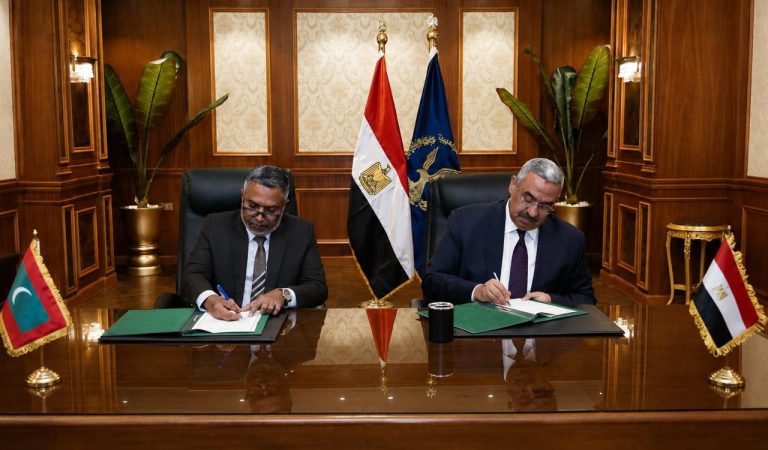 Maldives Police Service and Egypt Sign MoU to Strengthen Internal Security Cooperation