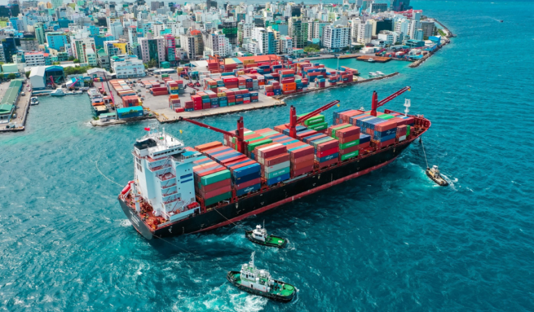 Maldives Ports Handles 178,197 Freight Tonnes in September as Thilafushi Port Development Advances