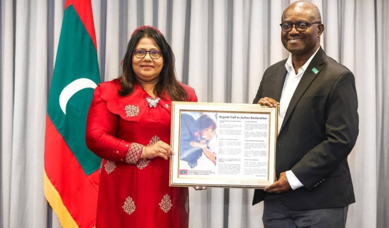 Maldives Strengthens Global Commitment to Protect Children by Signing Bogota Call to Action