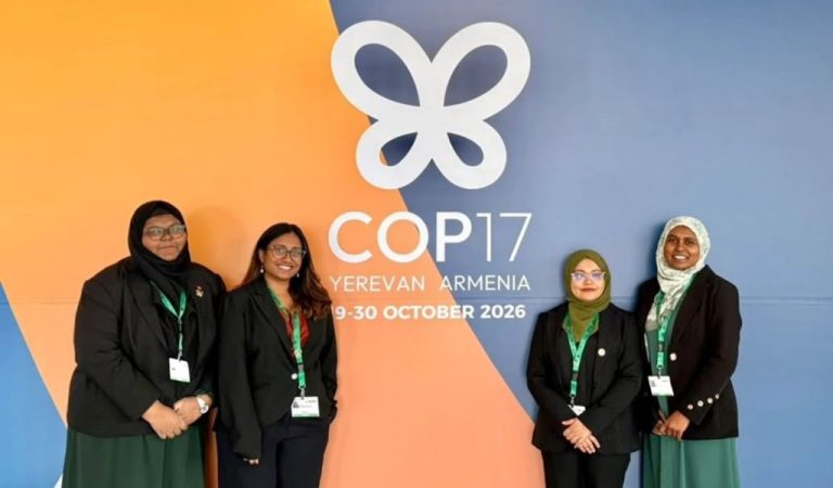 Maldives Takes Island Biodiversity Priorities to Global Stage at COP17 in Armenia