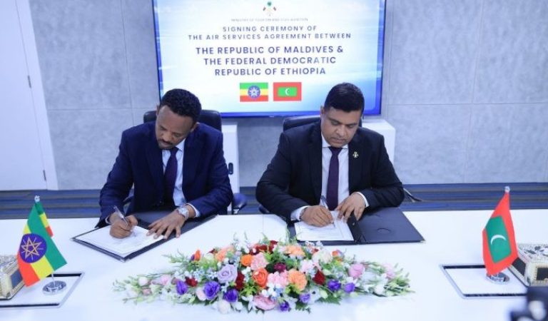 Maldives and Ethiopia Sign Air Services Agreement to Establish Direct Aviation Links
