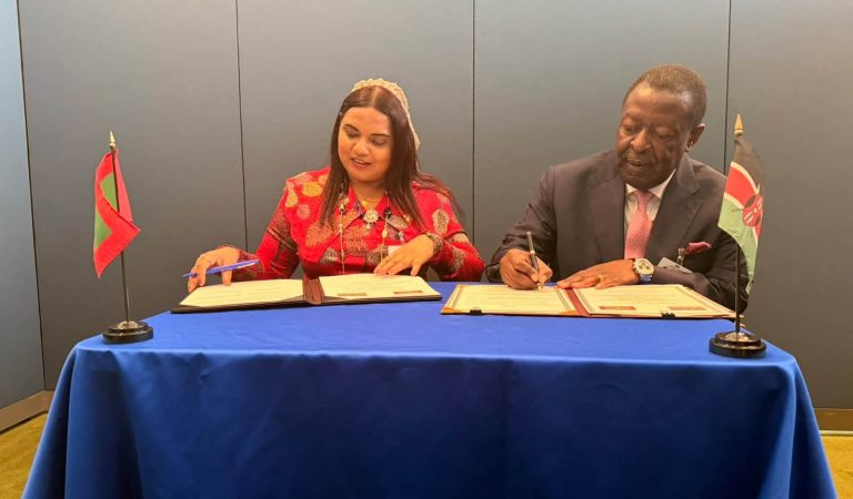 Maldives and Kenya Strengthen Bilateral Ties with Political Consultations Agreement