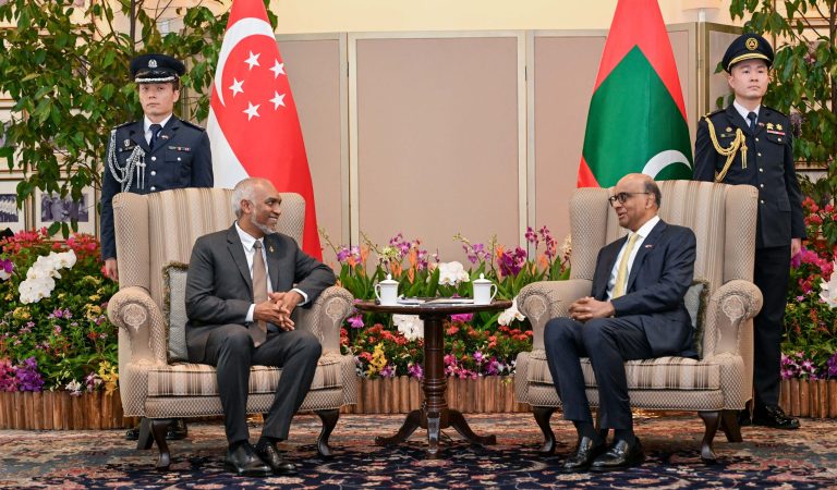 Maldivian and Singaporean Presidents Meet to Reaffirm Bilateral Cooperation on 50th Anniversary of Diplomatic Relations