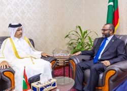 Newly Appointed Qatari Ambassador Pays Courtesy Call on Islamic Minister Dr. Shaheem