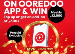 Ooredoo Maldives Launches ‘Recharge & Win’ Campaign with MVR 100,000 Grand Prize