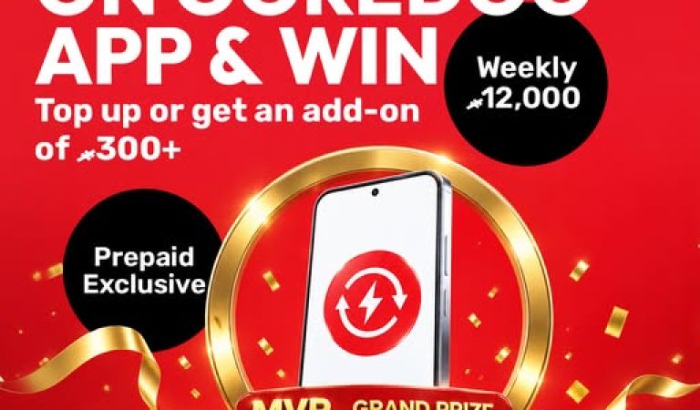 Ooredoo Maldives Launches ‘Recharge & Win’ Campaign with MVR 100,000 Grand Prize