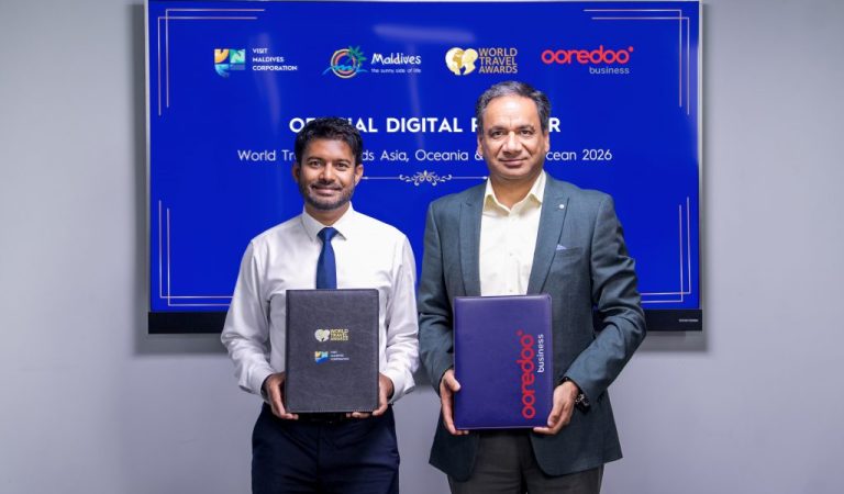 Ooredoo Maldives Named Official Digital Partner for World Travel Awards Asia, Oceania & Indian Ocean 2026