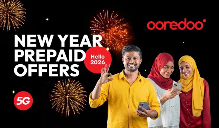 Ooredoo Maldives Unveils 2026 New Year Prepaid Offers with Expanded Data, Calls and Social Media Access on 5G Network
