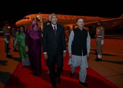 President Muizzu Arrives in Pakistan for State Visit Marking 60 Years of Diplomatic Relations