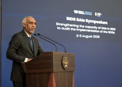 President Muizzu Calls for Stronger Institutions, Digital Governance and Global Partnership at SIDS Audit Summit