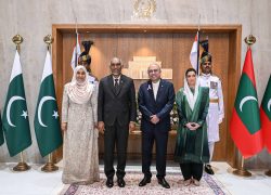 President Muizzu and First Lady Honoured at State Banquet Hosted by Pakistan President Asif Ali Zardari