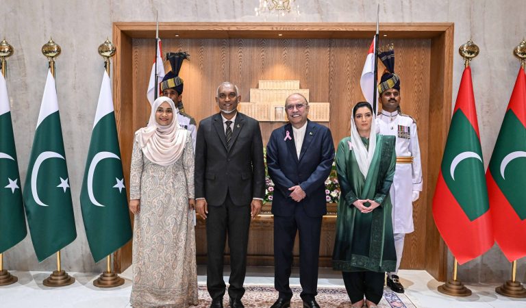President Muizzu and First Lady Honoured at State Banquet Hosted by Pakistan President Asif Ali Zardari