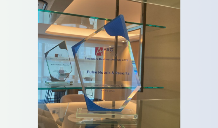 Pulse Hotels & Resorts Receives Experiential Hospitality and Guest Experience Excellence Award at Singapore Business Awards 2026