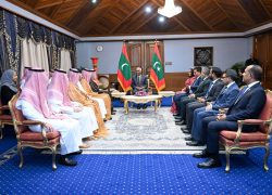 Saudi Arabia Delegation Pays Courtesy Call on President Dr Mohamed Muizzu