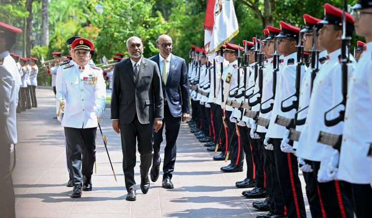 Singapore Hosts President Dr Muizzu with Ceremonial Reception to Mark 50 Years of Maldives–Singapore Friendship