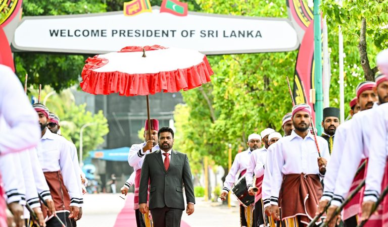 Sri Lankan President Honoured with Ceremonial Welcome in Maldives as Nations Celebrate 60 Years of Diplomatic Ties