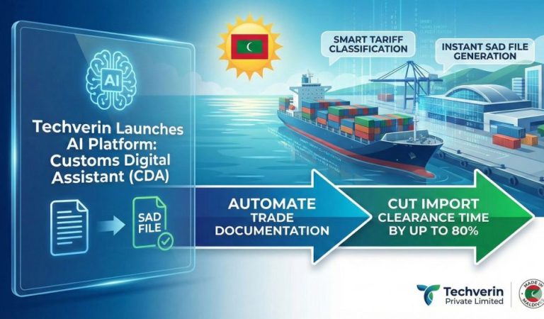 Techverin Unveils AI-Powered Customs Digital Assistant to Speed Up Maldivian Import Clearance