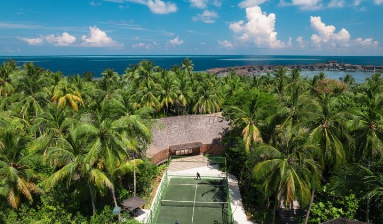The St. Regis Maldives Vommuli Resort Enhances Luxury Wellness Experience with New Padel Court