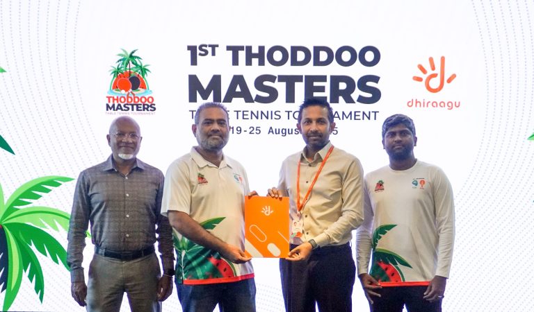 Thoddoo Gears Up to Host Maldives’ First International Masters Table Tennis Tournament with Dhiraagu as Digital Partner