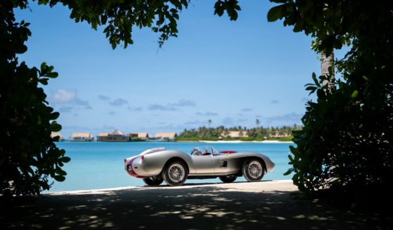 Waldorf Astoria Maldives Ithaafushi Introduces Ferrari Testa Rossa J Experience with Hedley Studios
